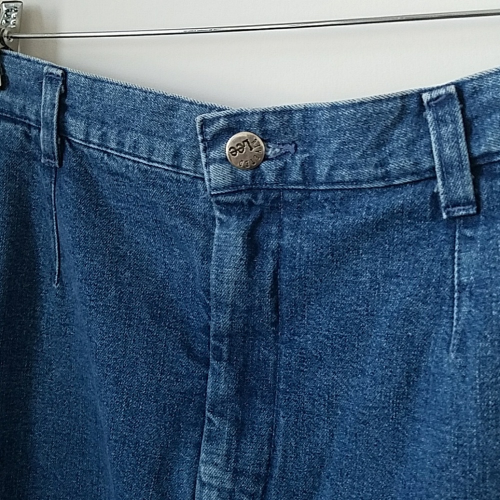 Lee Denim Maxi Skirt - Picture 3 of 7
